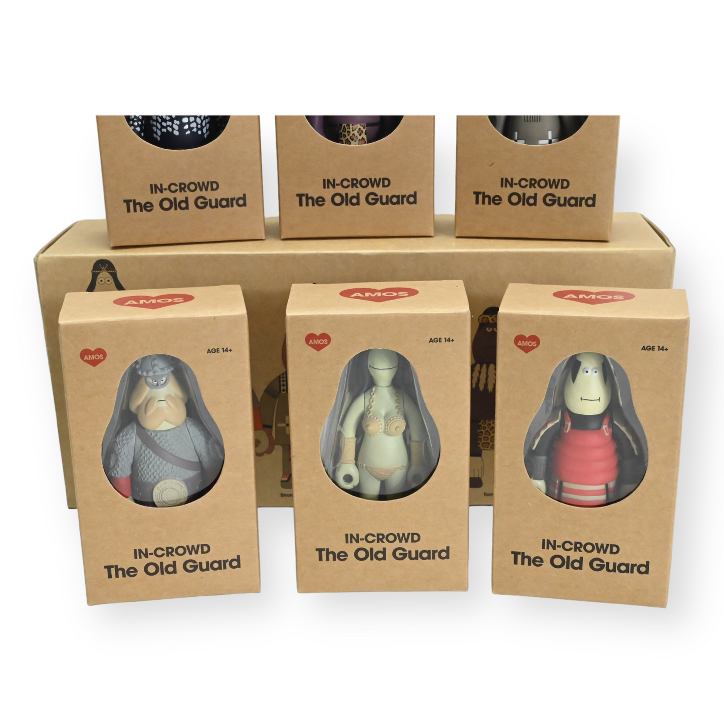 AMOS Toys In-Crowd The Old Guard Set Of 6 - James Jarvis