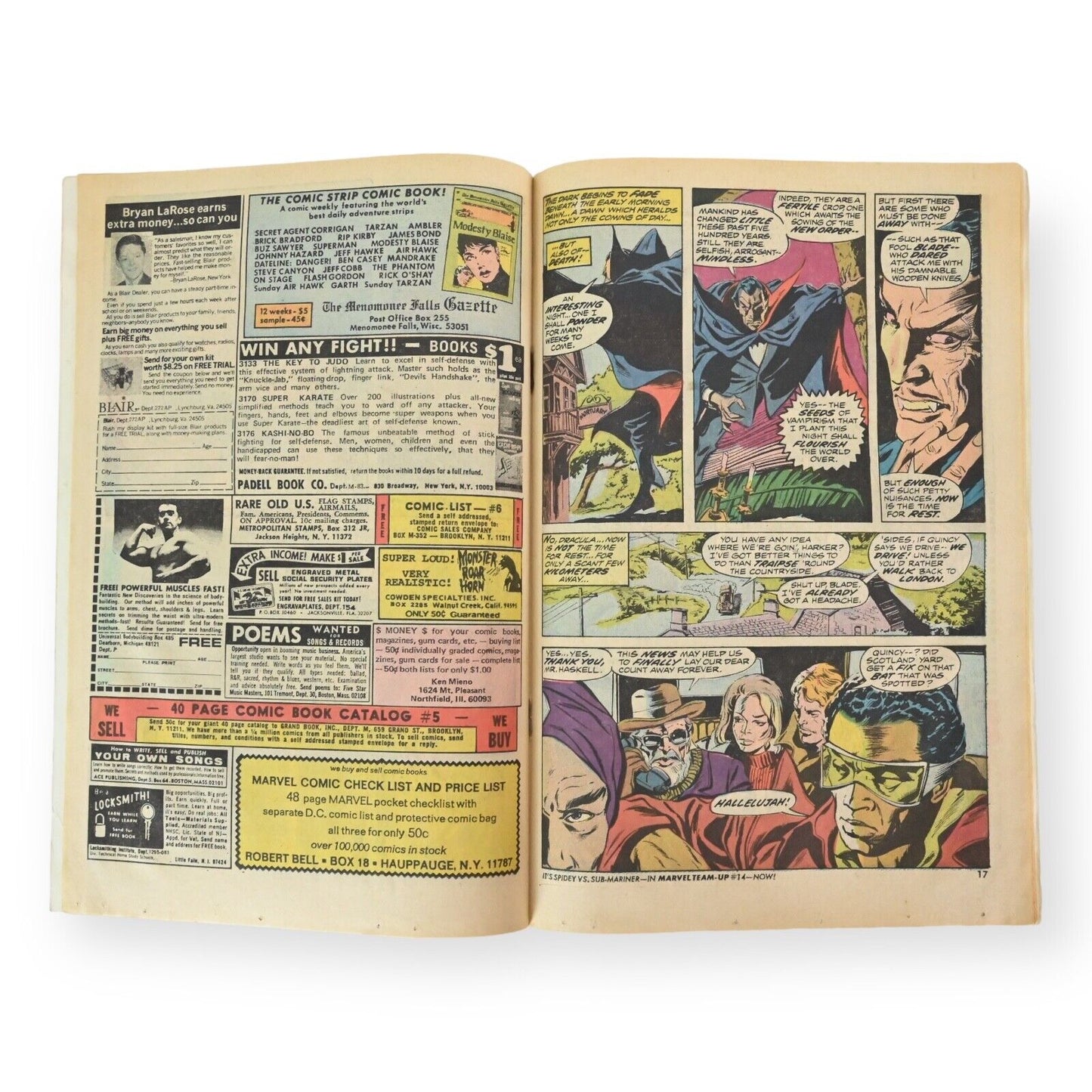The Tomb Of Dracula #13 - 1973 KEY issue
