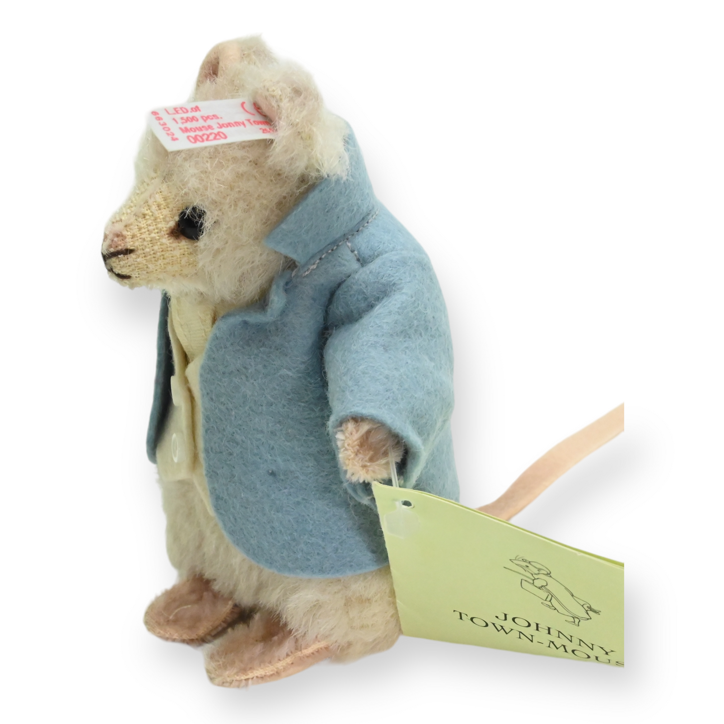 Steiff Beatrix Potter Johnny Town-Mouse - 663024 / Ltd Ed of 1500