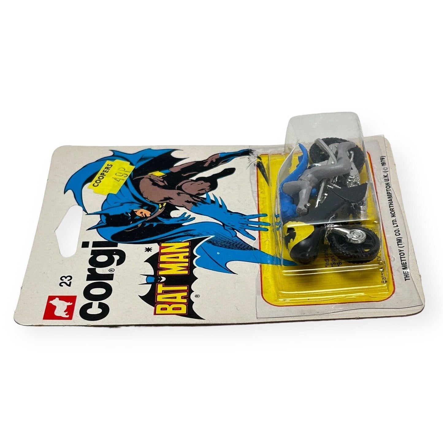 Corgi Juniors 23 Batman Batcycle DC Comics 1974