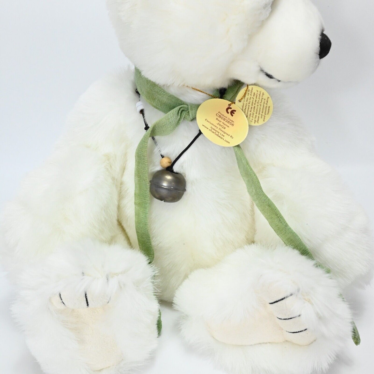 Charlie Bears Jorja - CB083856 with Tote Bag