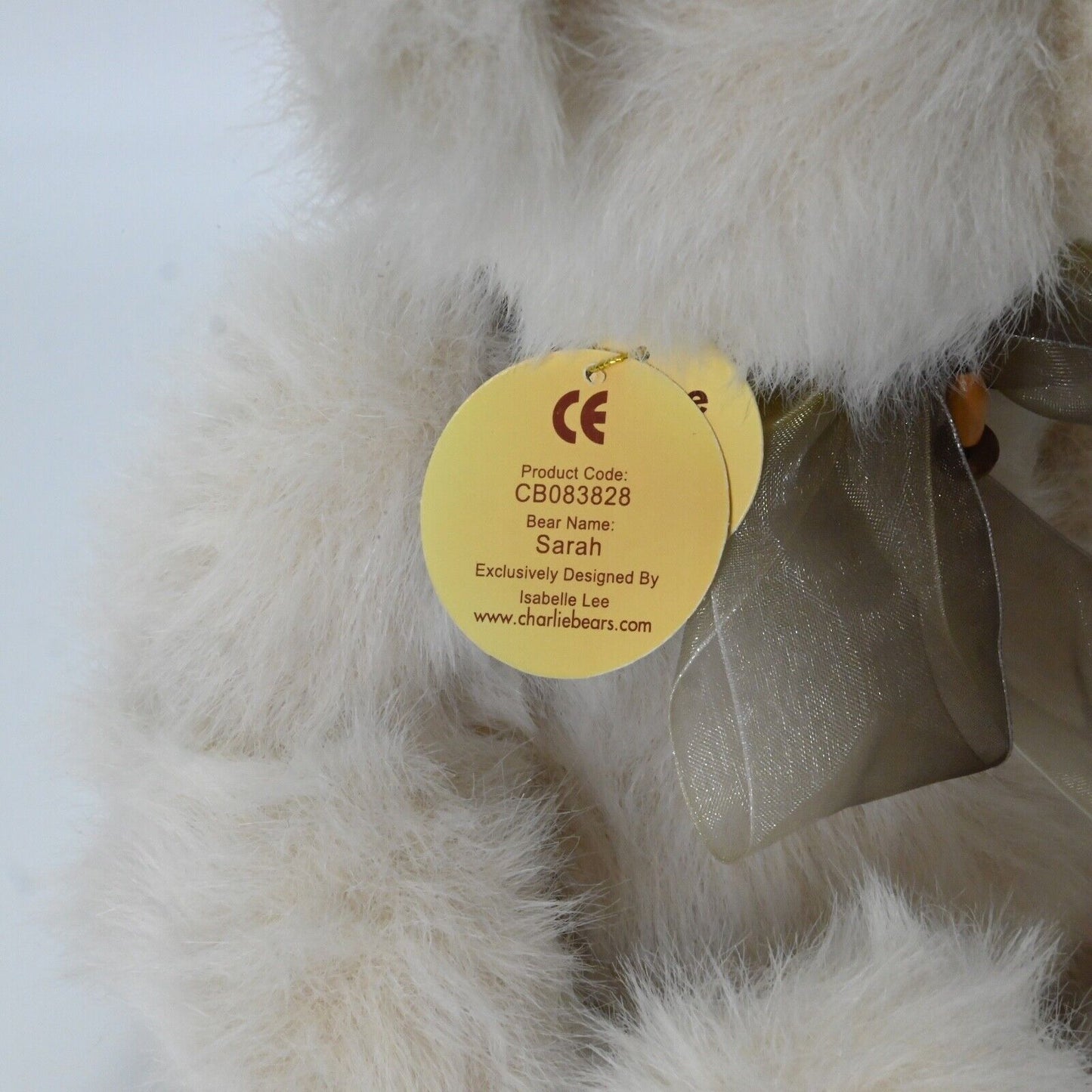 Charlie Bears Sarah Teddy Bear - Cb 083828