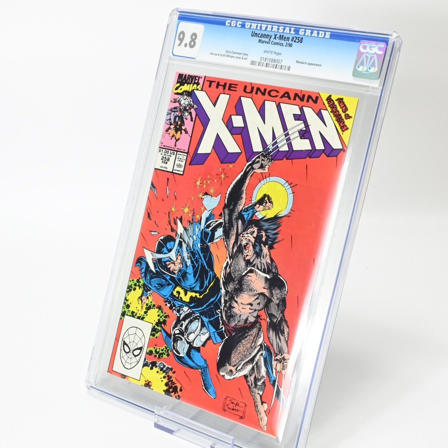 Uncanny X-Men #258 Marvel Comics - CGC 9.8