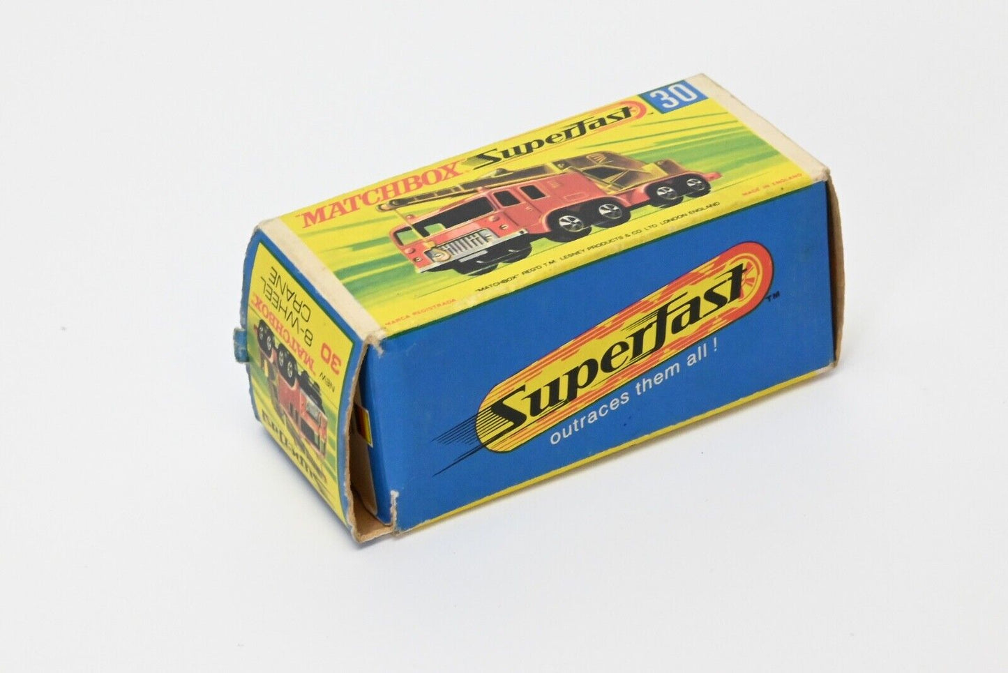 Matchbox Superfast No.30 8-wheel Crane Truck
