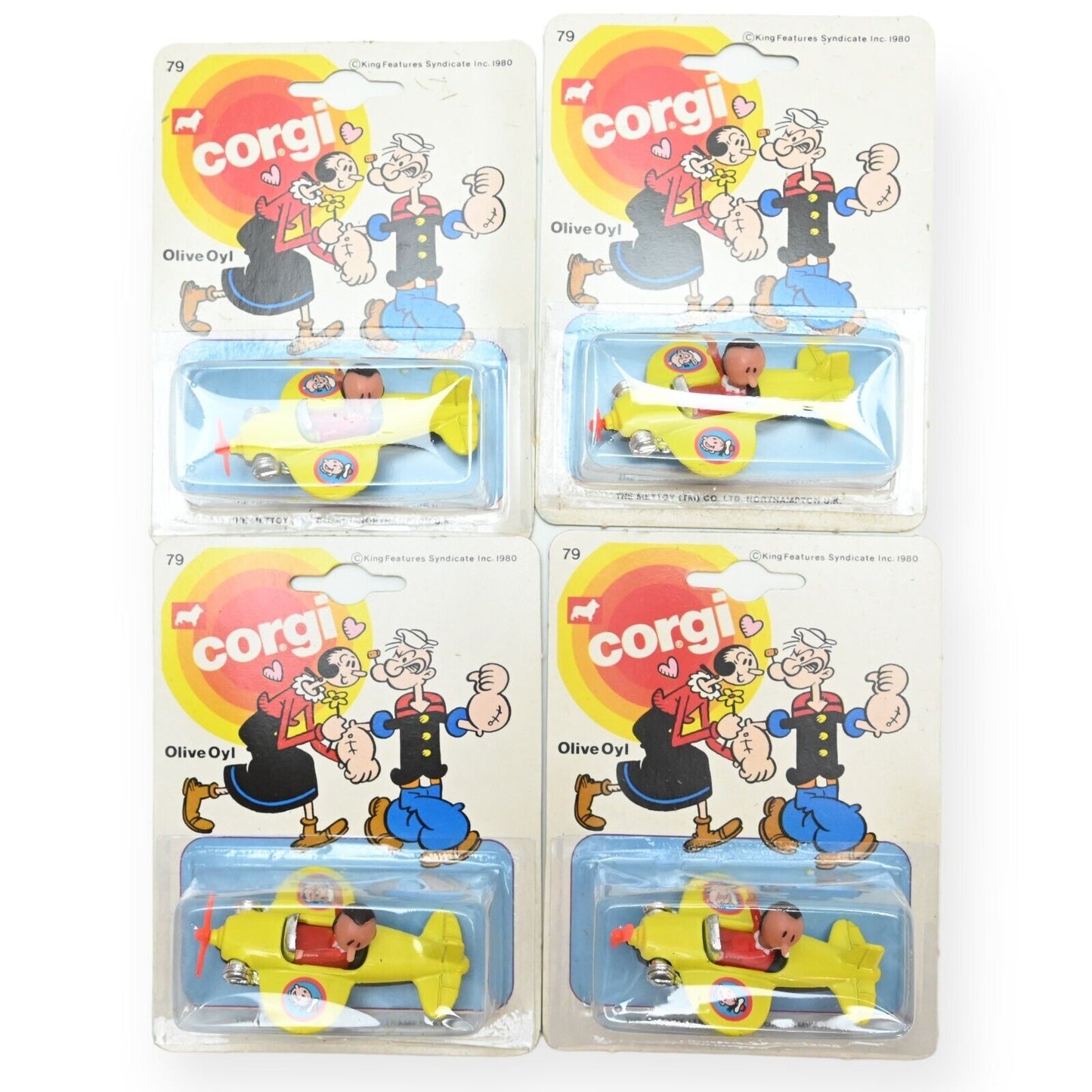 Corgi USA issue Cartoon Stars Shop Counter Display Trade Box * 38 items inside