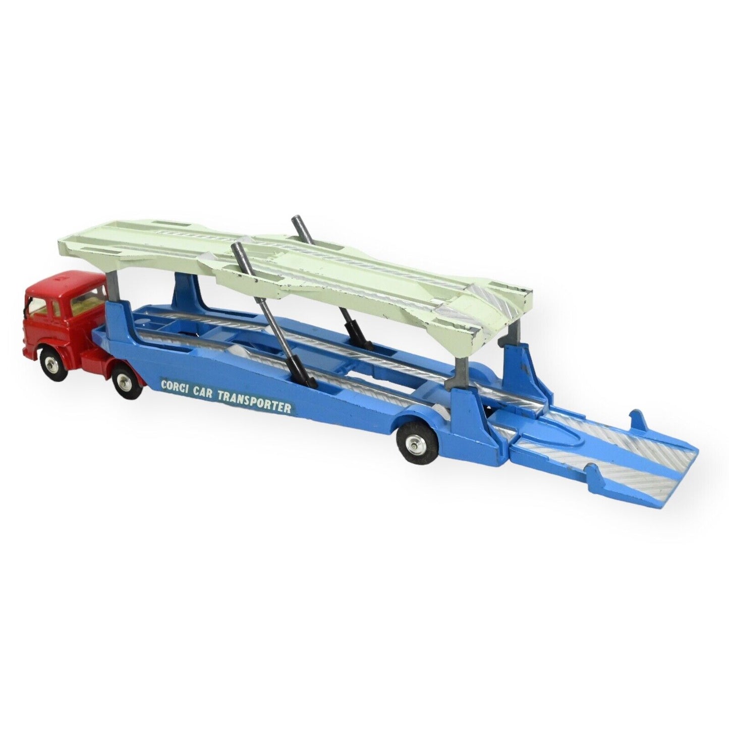 Corgi 1105 Bedford Tk Carrimore Car Transporter - Red Cab