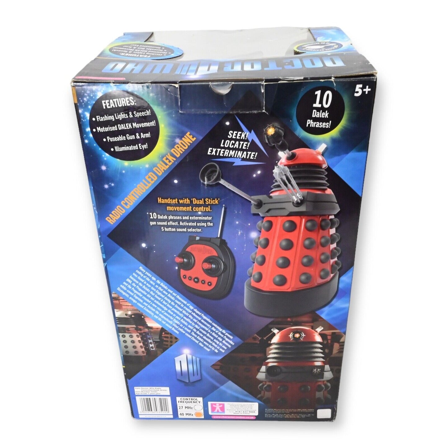 Doctor Who Radio Controlled 12" Red Dalek Drone