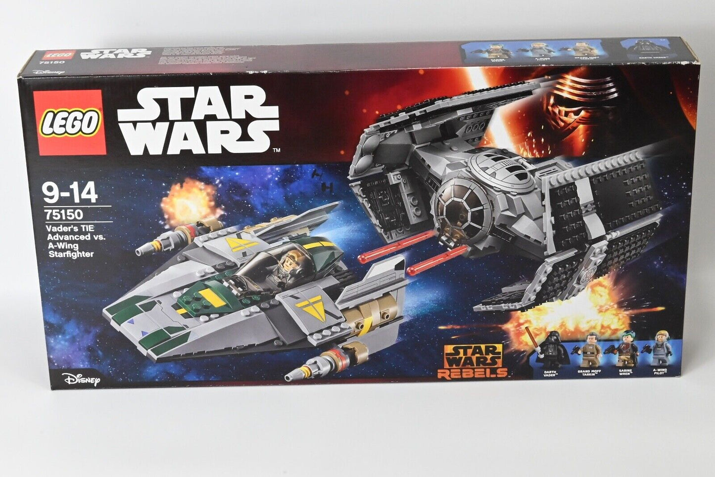 LEGO 75150 Star Wars Vader's TIE Advanced Vs A-Wing Starfighter New & Sealed