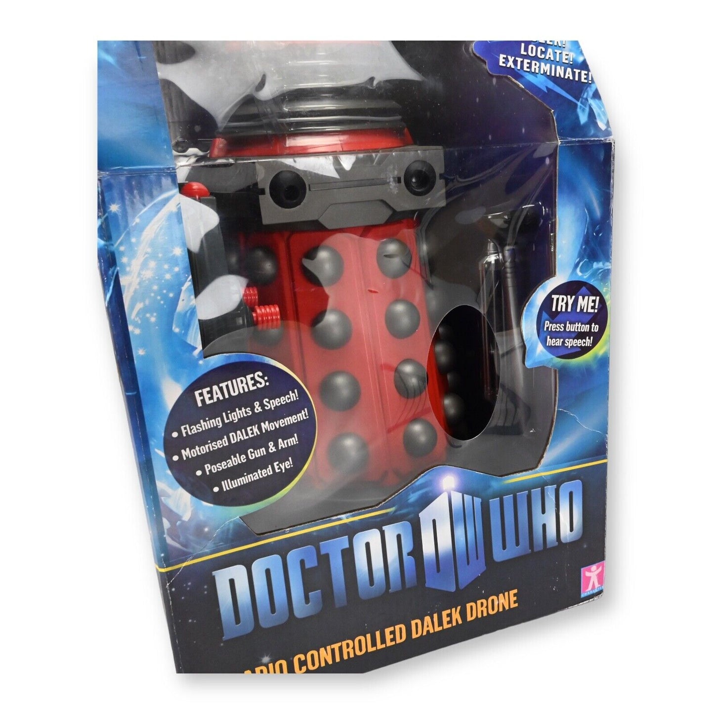 Doctor Who Radio Controlled 12" Red Dalek Drone