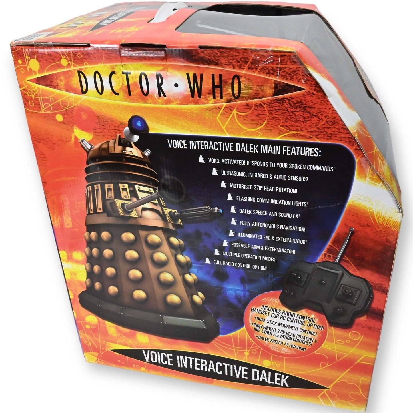 Doctor Who 18" Dalek Voice Interactive Fernbedienung - Neu und versiegelt