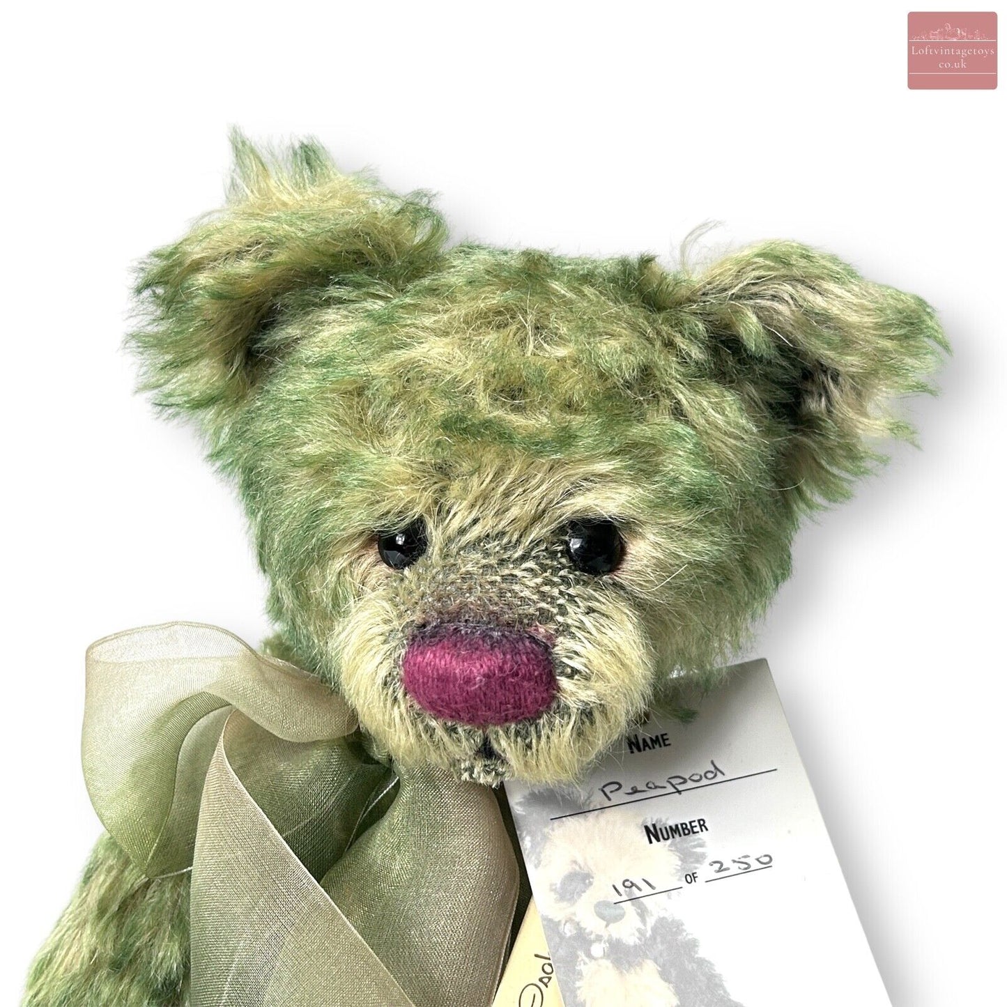 Charlie Bears Peapod Limited Edition - SJ4781AWW