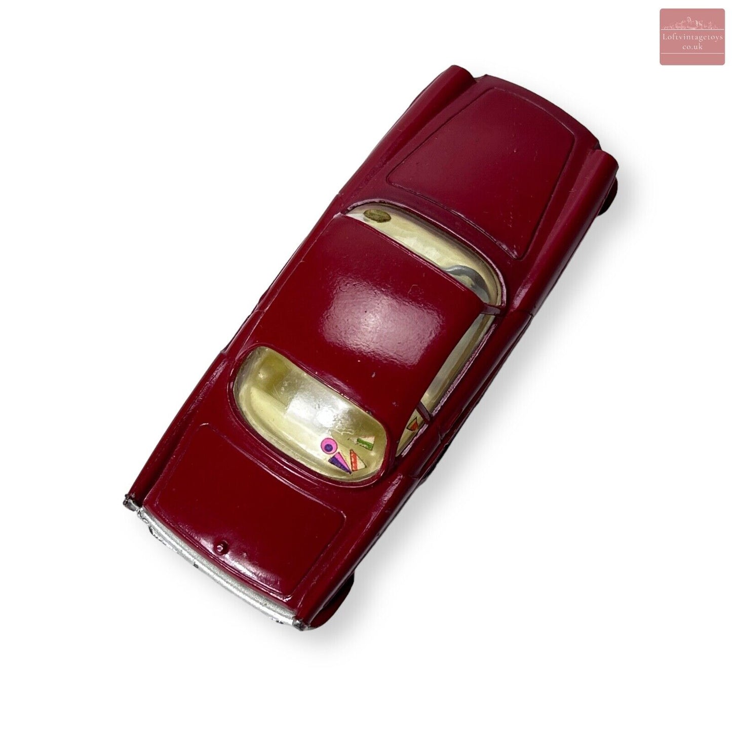 Corgi 222 Renault Floride Dark Red In Original Box