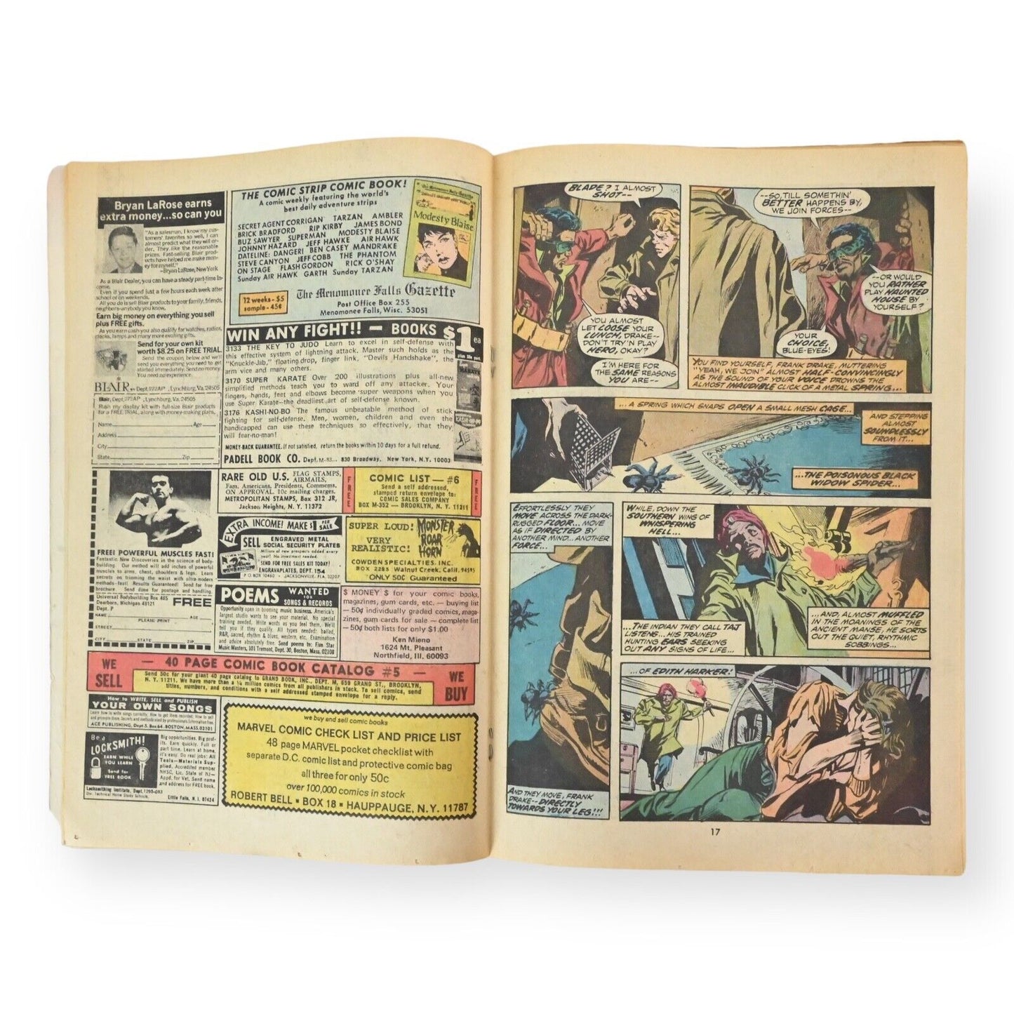 Tomb of Dracula #12 - 2nd app Blade - Marvel 1973