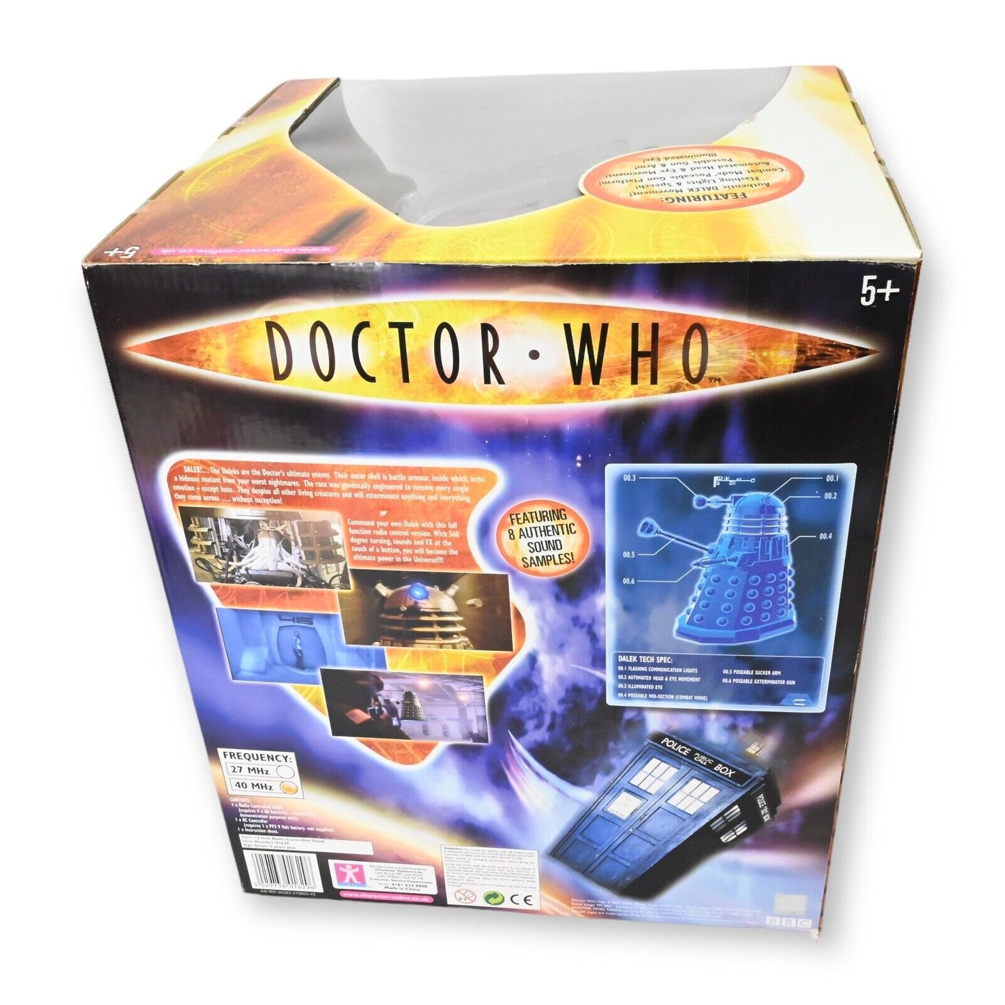 Doctor Who Großer funkgesteuerter Dalek – Bronze / Neu und versiegelt