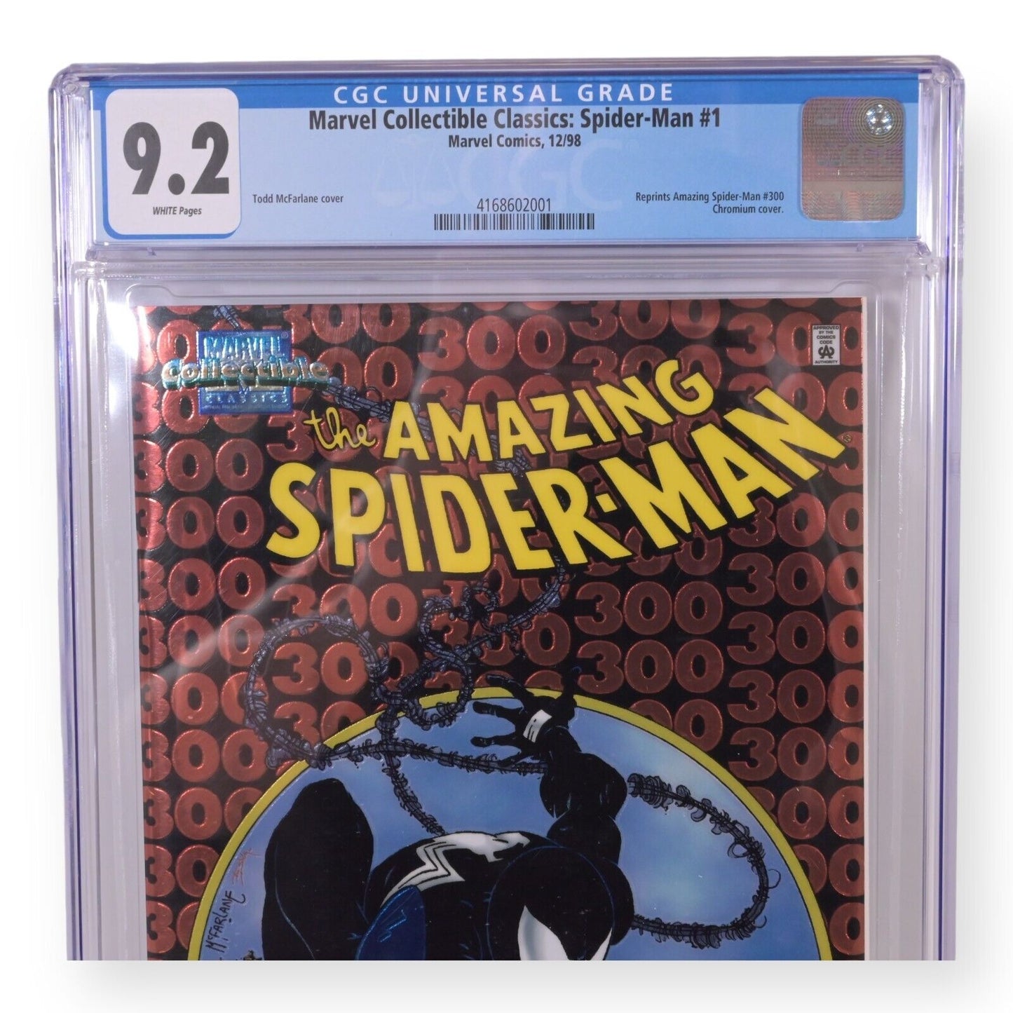 Marvel Collectible Classics: Spider-Man # 1 CGC 9.2 (1998) KEY ISSUE