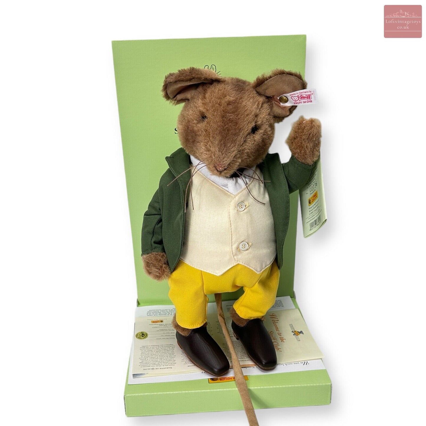 Steiff Beatrix Potter Samuel Whiskers - 662393 / Limited Edition of 1500