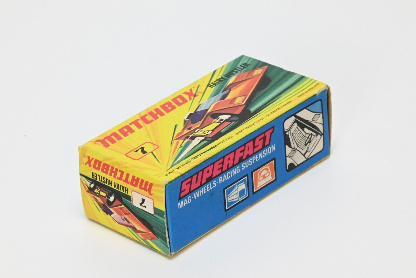 Matchbox Superfast No 7 Hairy Hustler in Original Box
