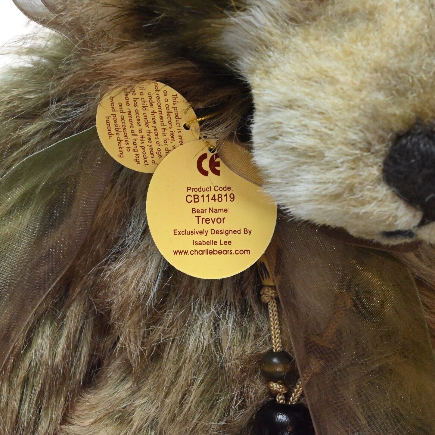Charlie Bear Trevor - CB114819 /Retired
