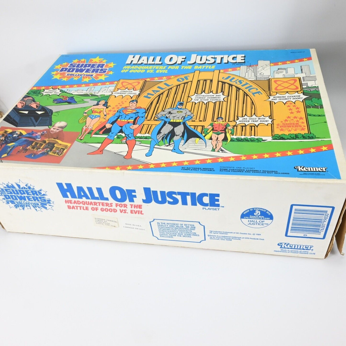 Kenner Super Powers 1984 Hall Of Justice Playset