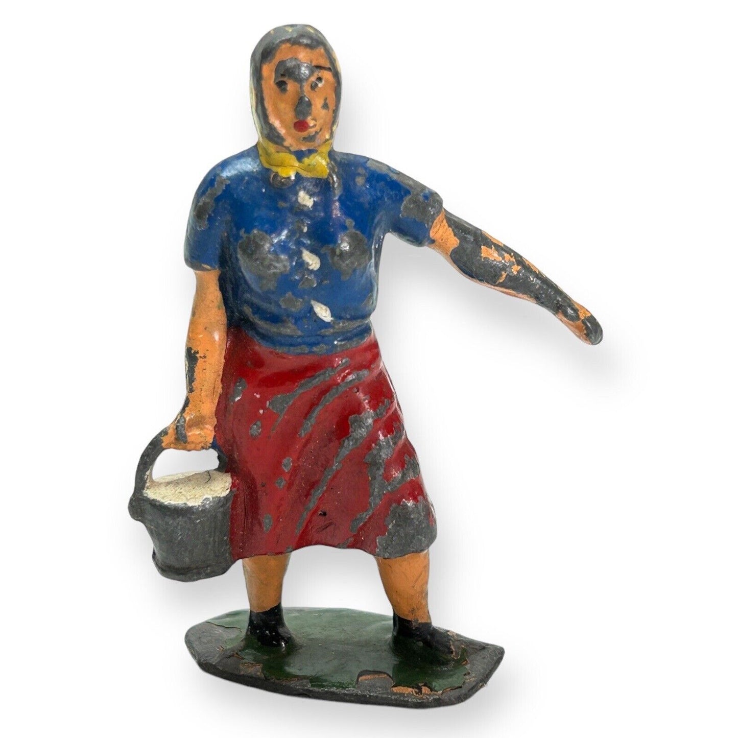 Timpo Lead Hand Painted Farm Workers 1950