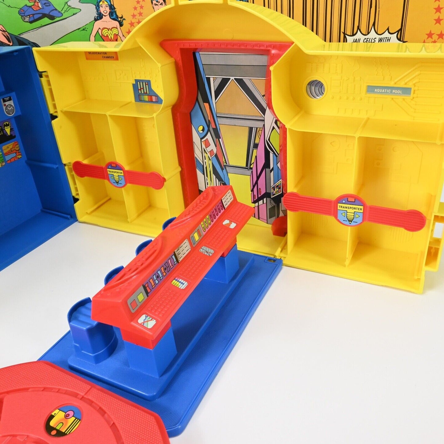 Kenner Super Powers 1984 Hall Of Justice Playset