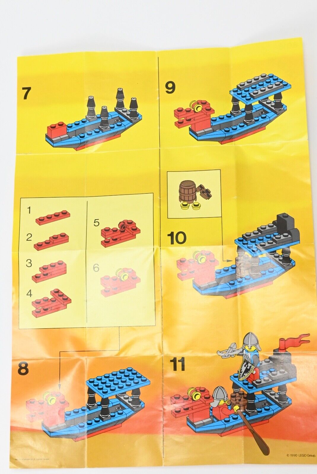 6018 LEGO Black Knights Battle Dragon with Box/Instructions