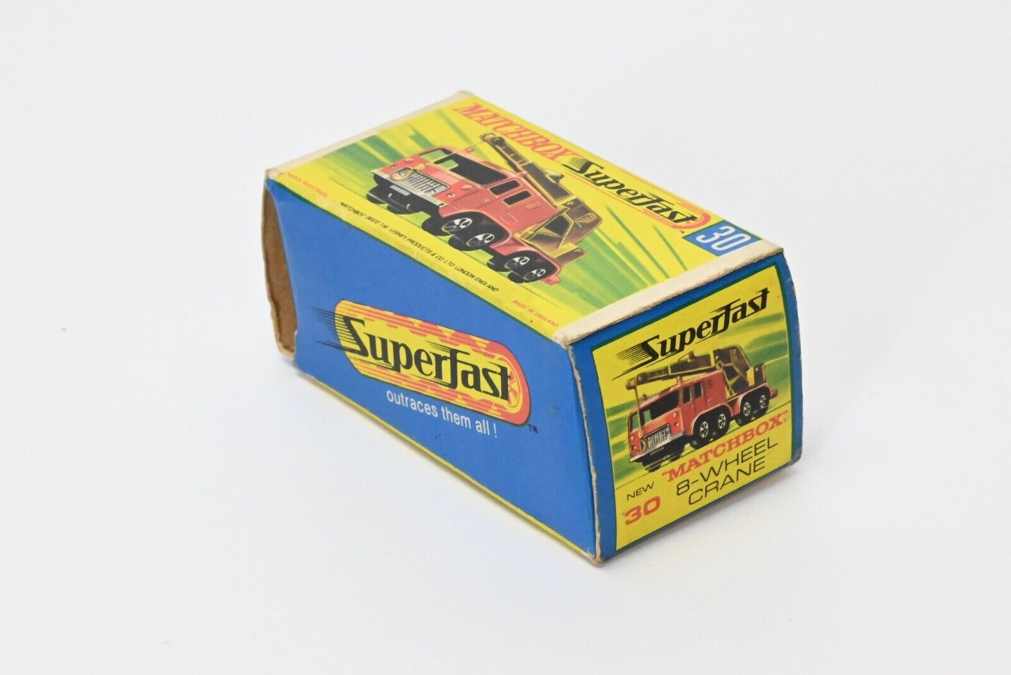 Matchbox Superfast No.30 8-wheel Crane Truck