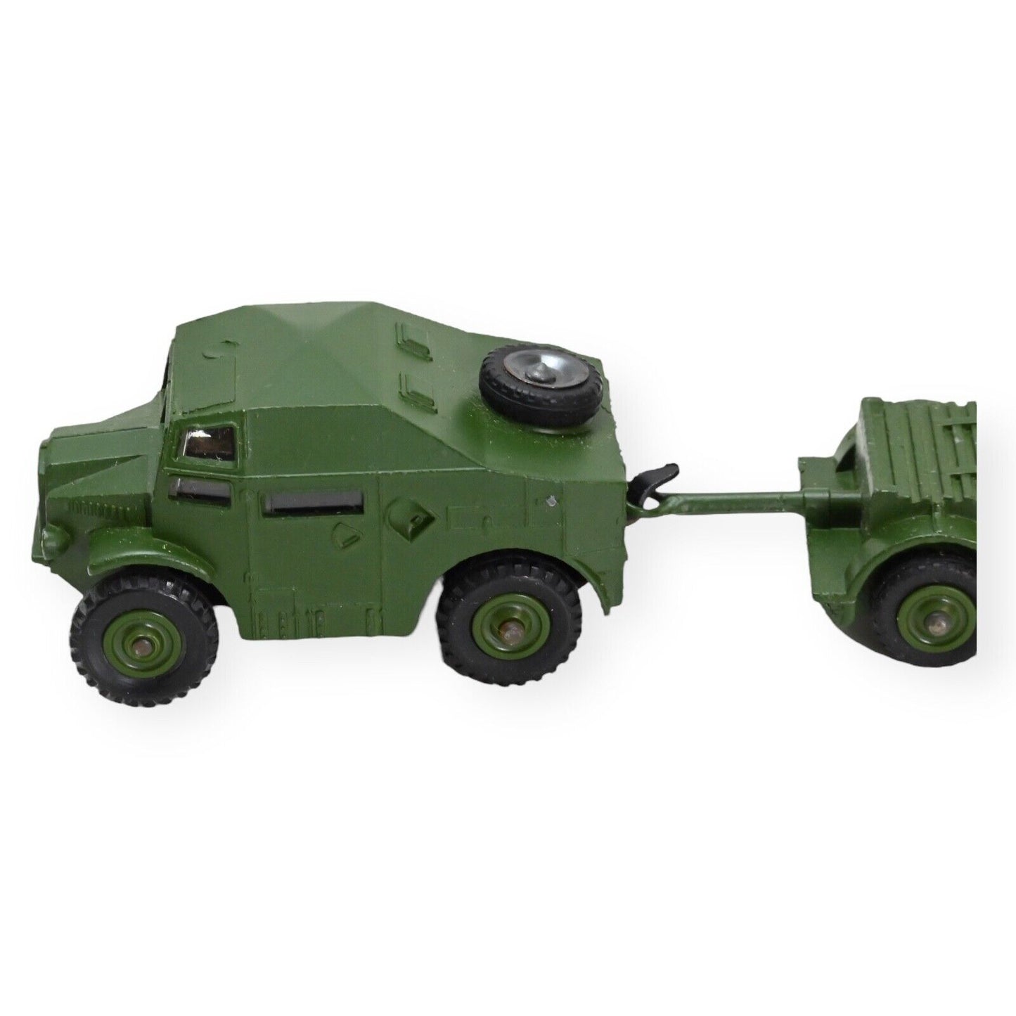 Dinky 697 25 Pounder Field Gun Set With Plastic Hubs