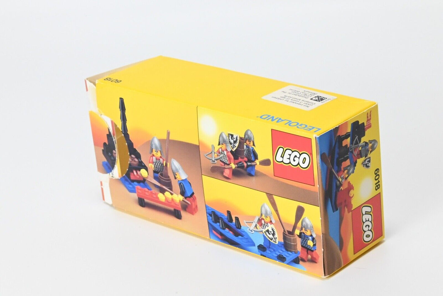 6018 LEGO Black Knights Battle Dragon with Box/Instructions