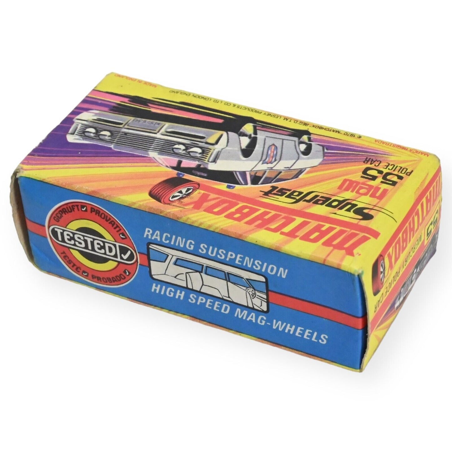 Matchbox 55 Superfast Mercury Police Car
