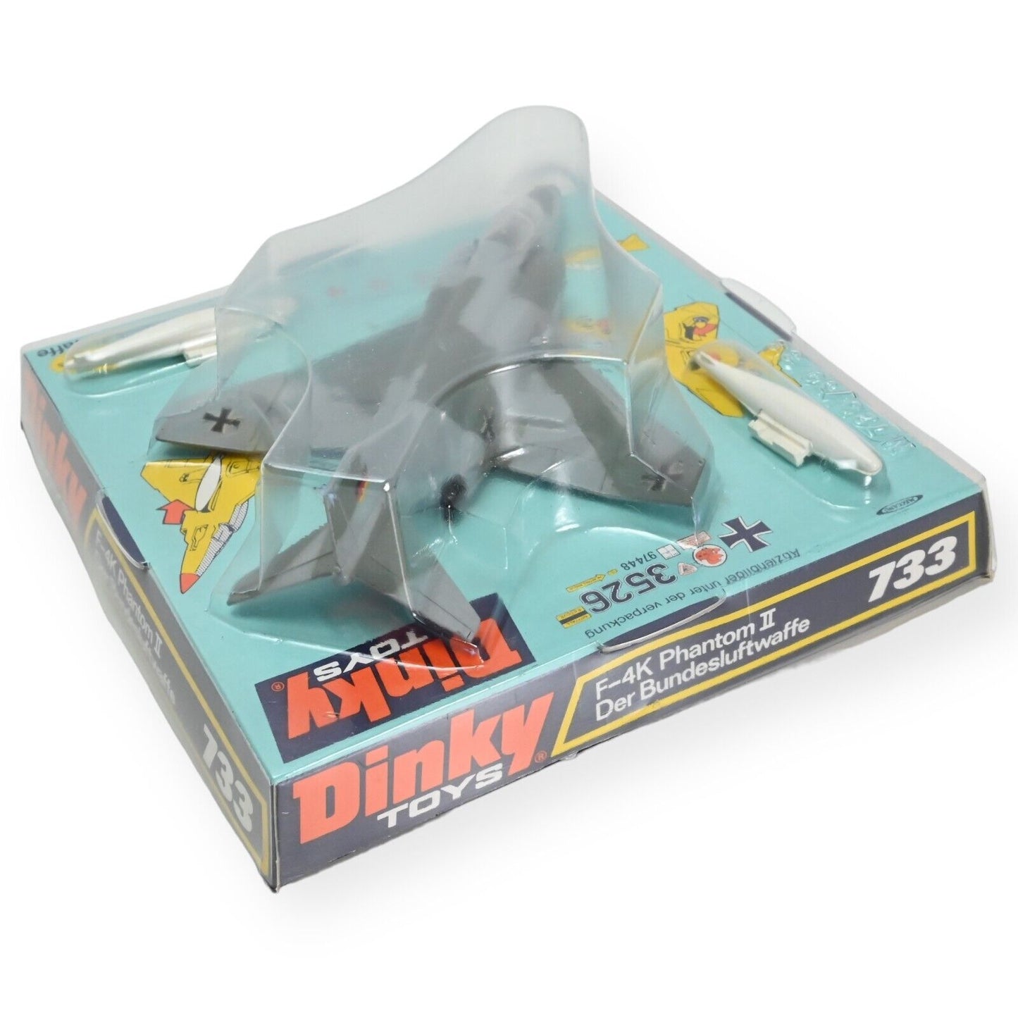 Dinky 733 F-4K Phantom II Aircraft / Der Bundesluftwaffe - NR Mint - Mint