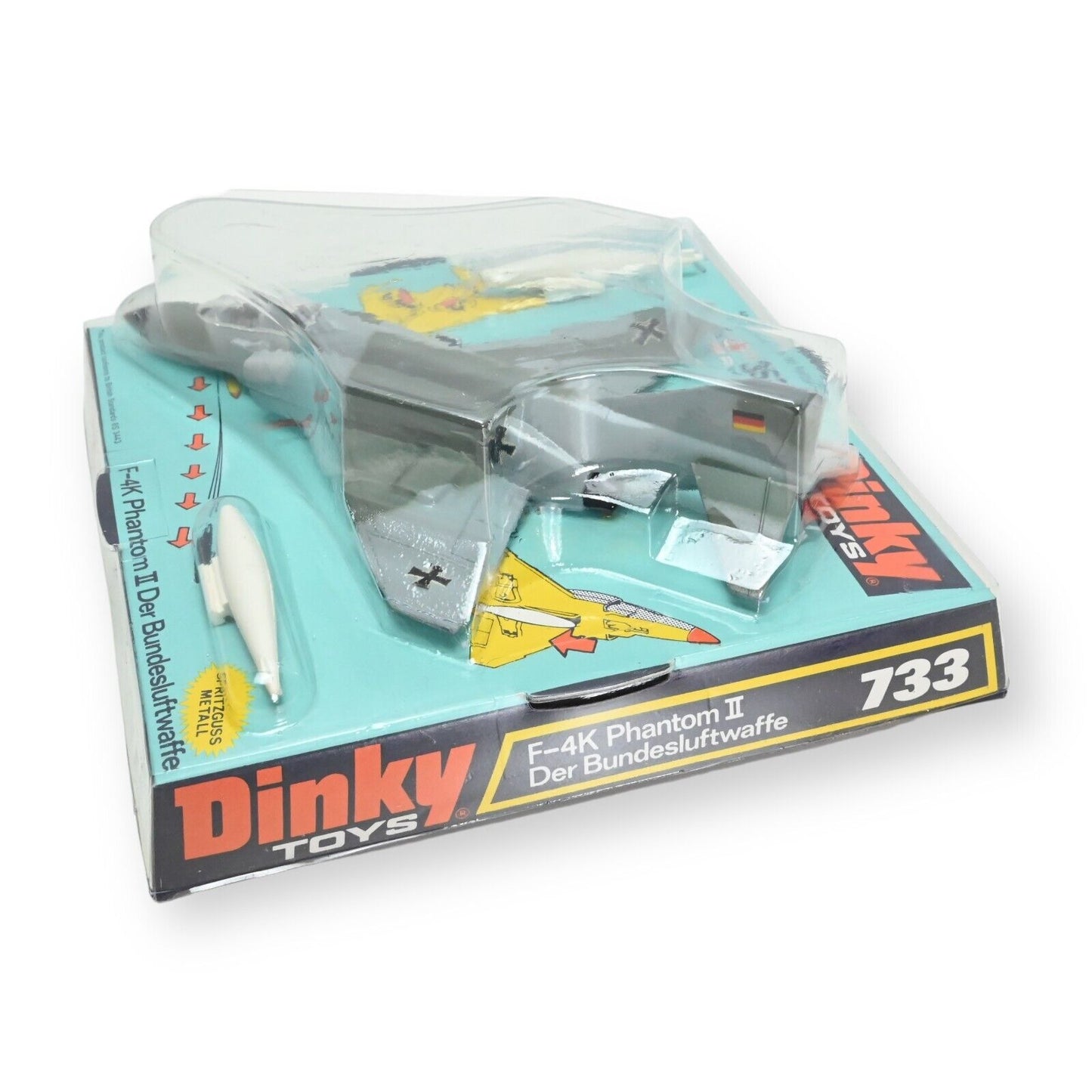 Dinky 733 F-4K Phantom II Aircraft / Der Bundesluftwaffe - Mint