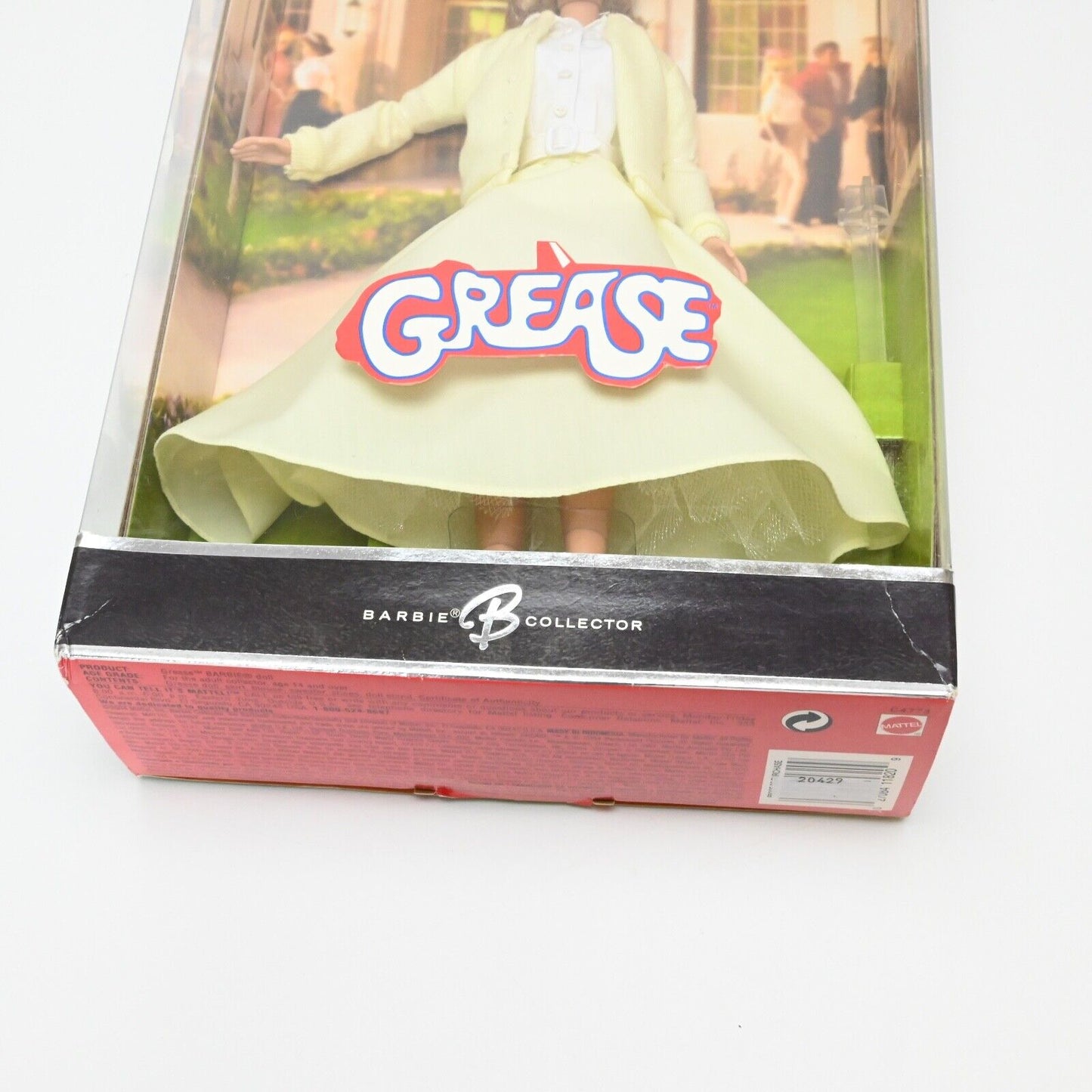 Mattel Barbie Sandy Form Grease - Yellow Dress #C4773