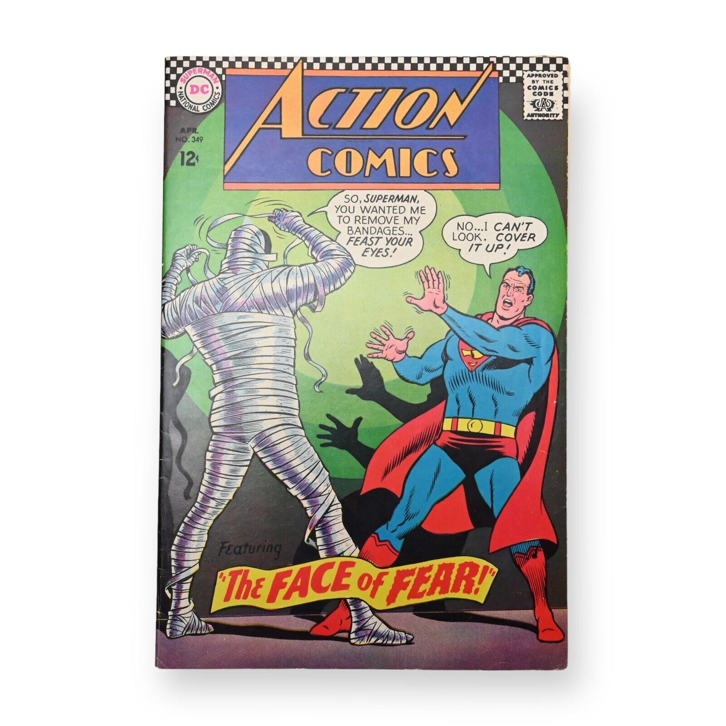 DC COMICS ACTION COMICS Nr. 349 (Note 6,0–7,0)