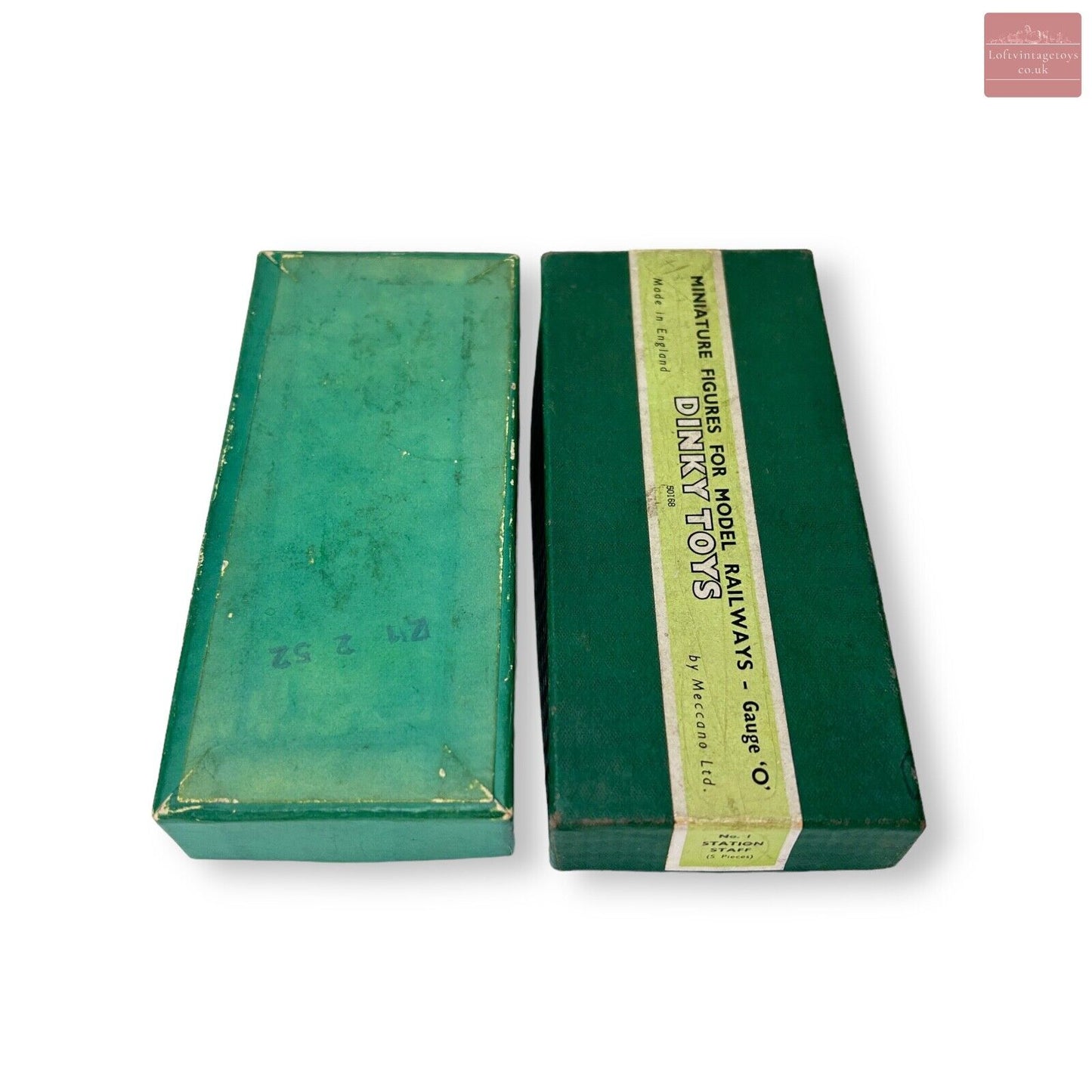 Dinky Toys No. 1 Station Staff (O Guage Scale) - Box & One Figure