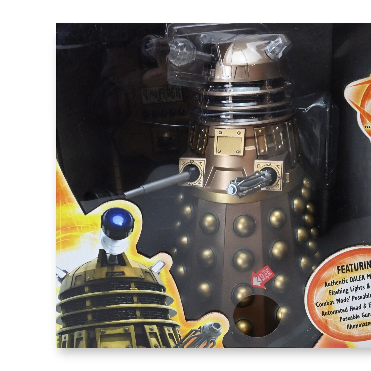 Doctor Who Großer funkgesteuerter Dalek – Bronze / Neu und versiegelt