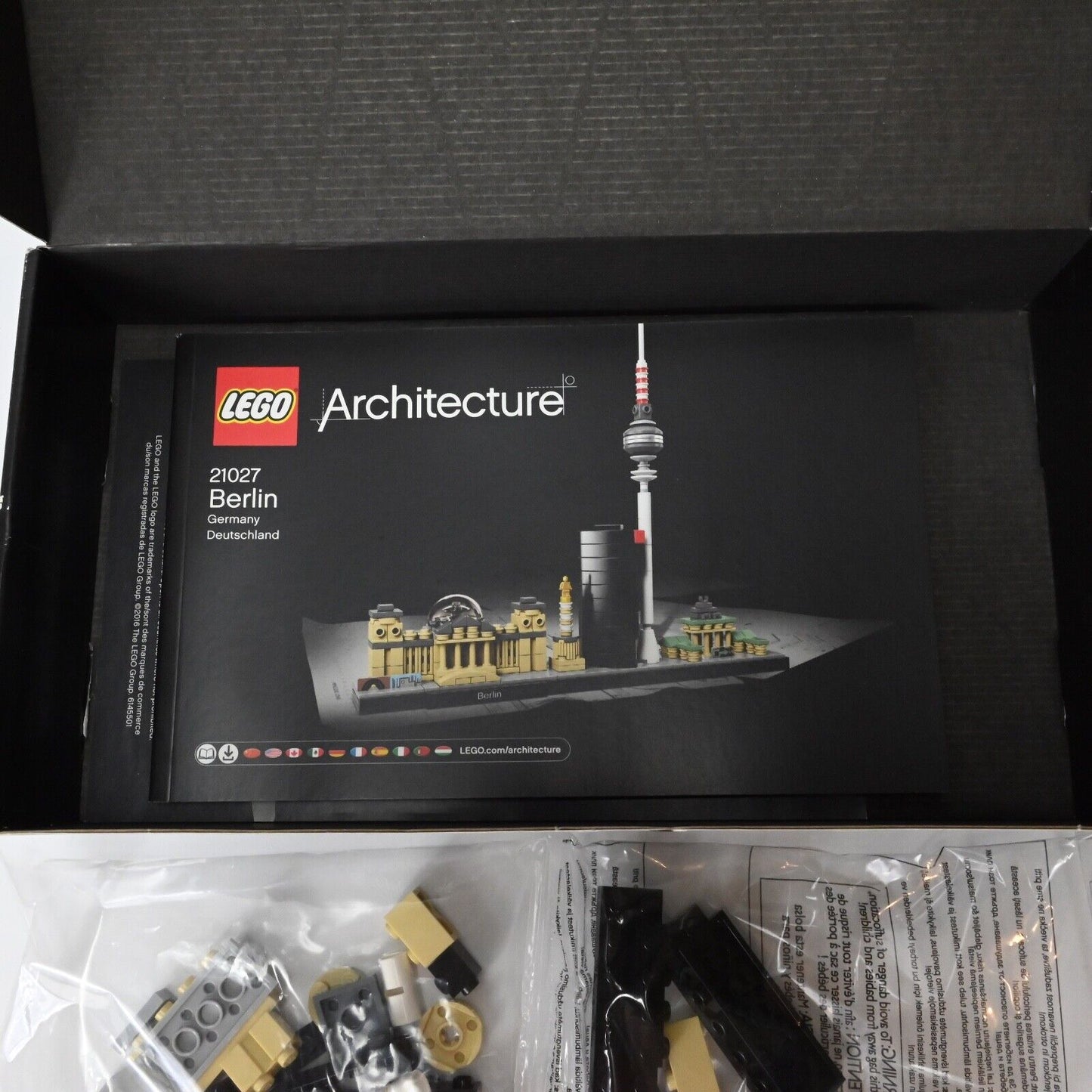 LEGO 21027 Architecture Skylines Berlin - New/Sealed bags