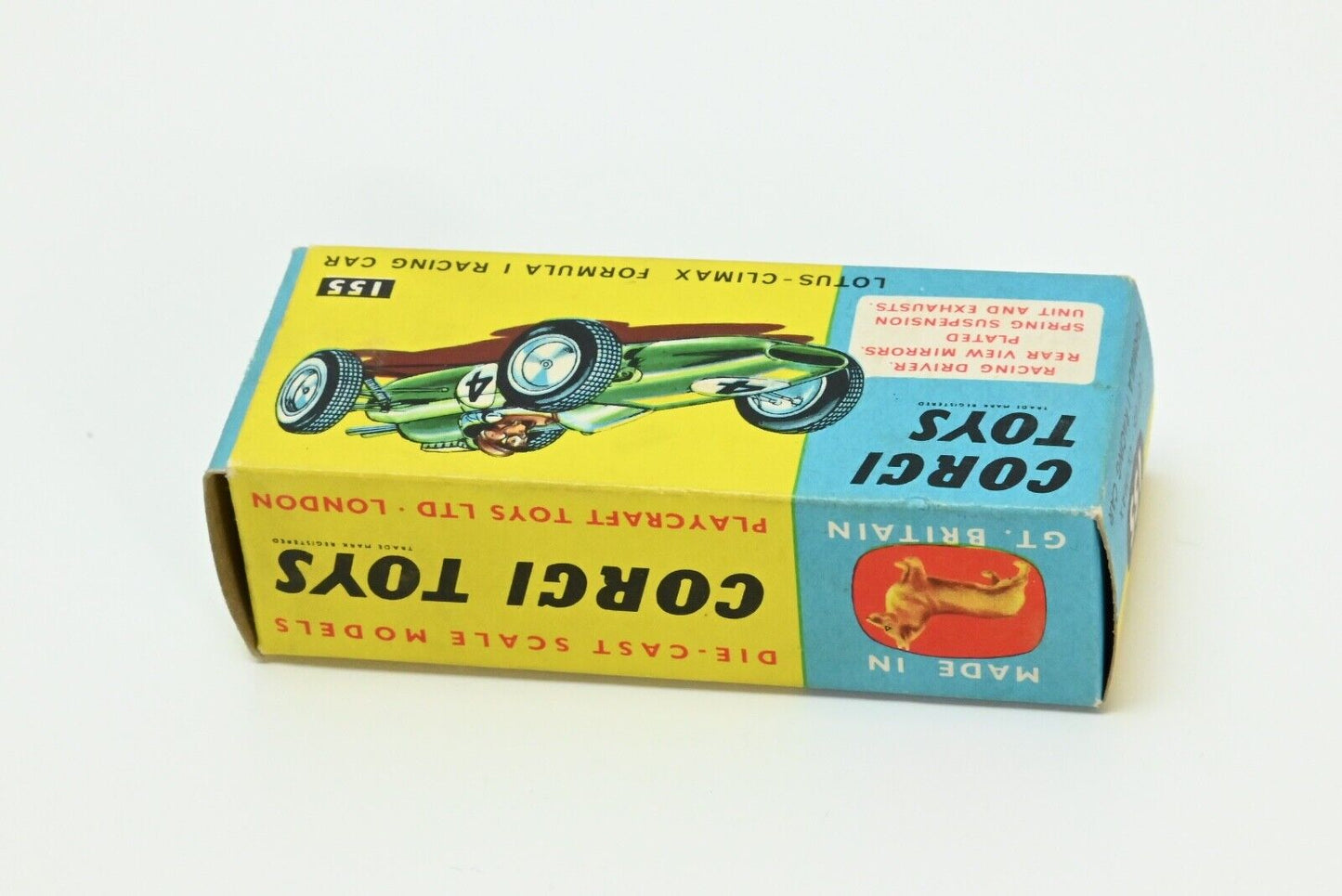 Corgi 155 Lotus Climax Formula 1 Racing Car - Original