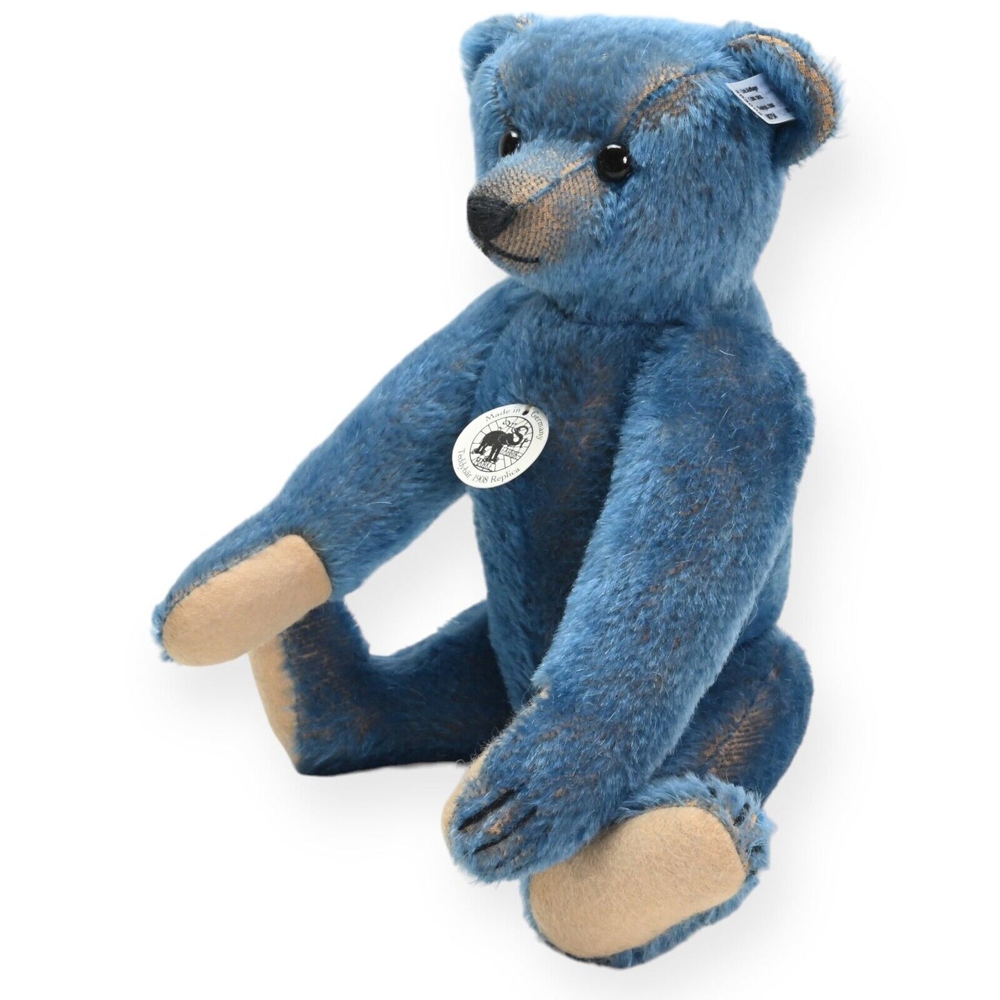 Steiff 1908 Replika Blauer Mohair-Teddybär - 403002