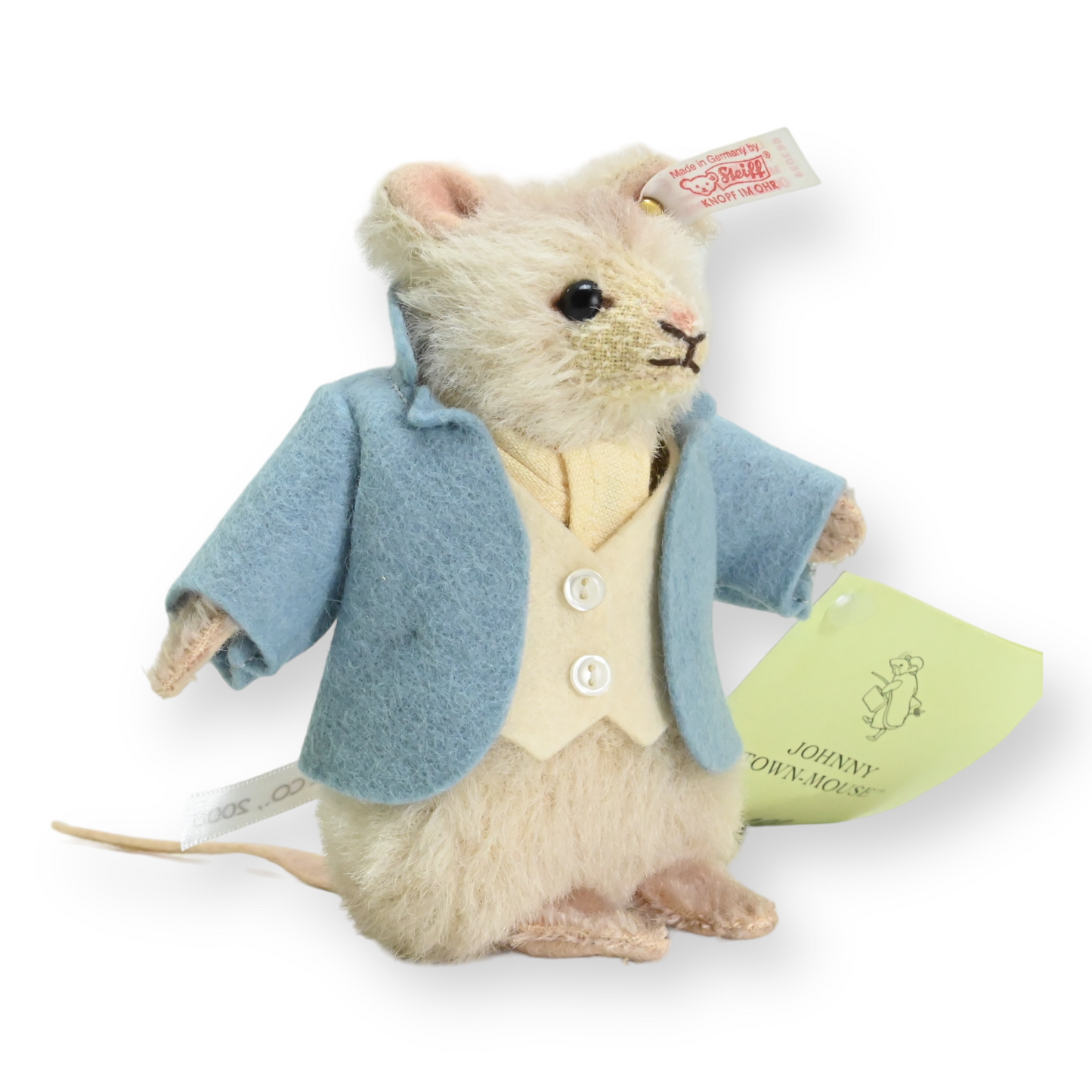 Steiff Beatrix Potter Johnny Town-Mouse - 663024 / Ltd Ed of 1500