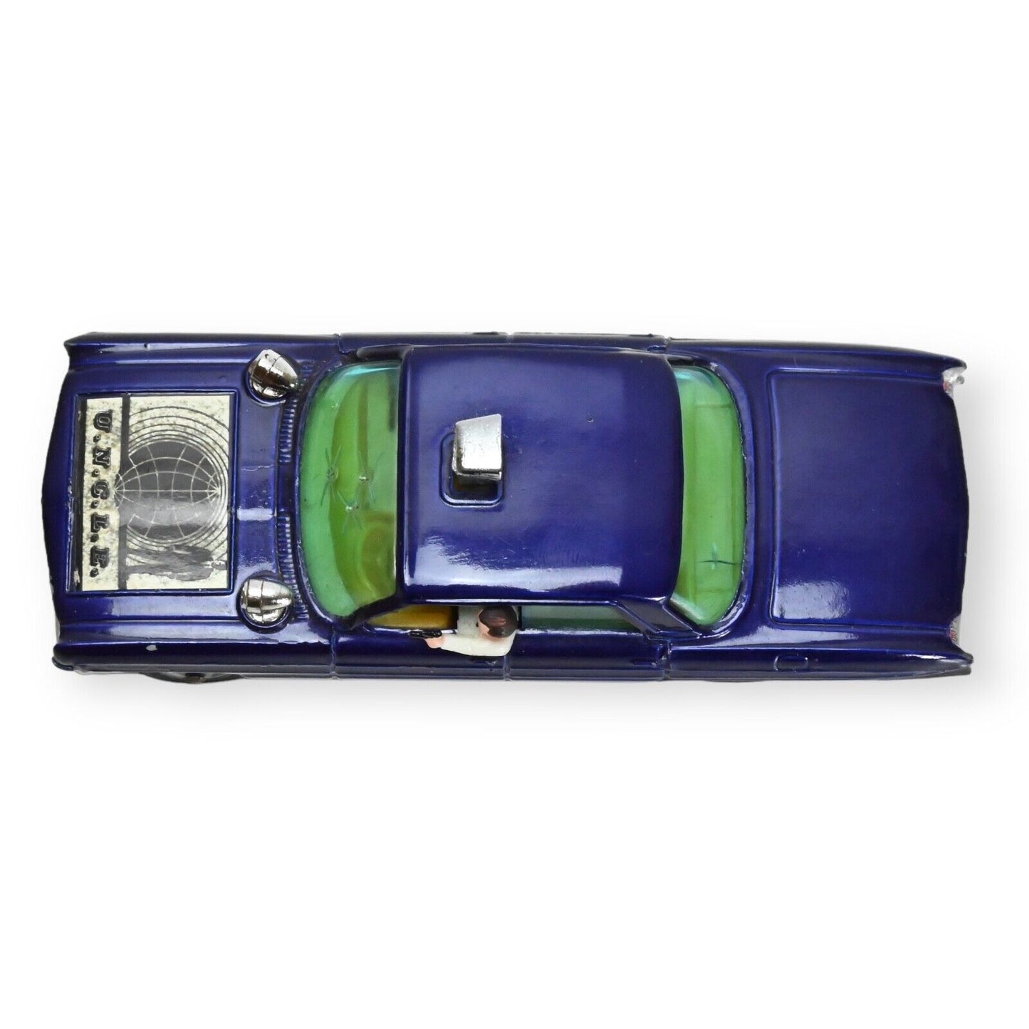 Corgi 497 "The Man from UNCLE" Oldsmobile Super 88 Thrushbuster + Ring