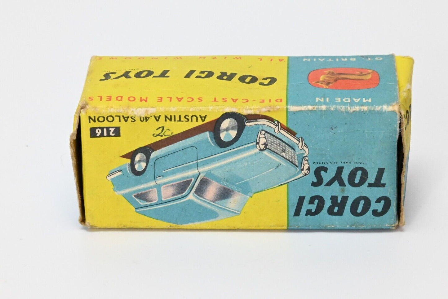 Corgi 216 Austin A.40 Saloon Blue With Original Box