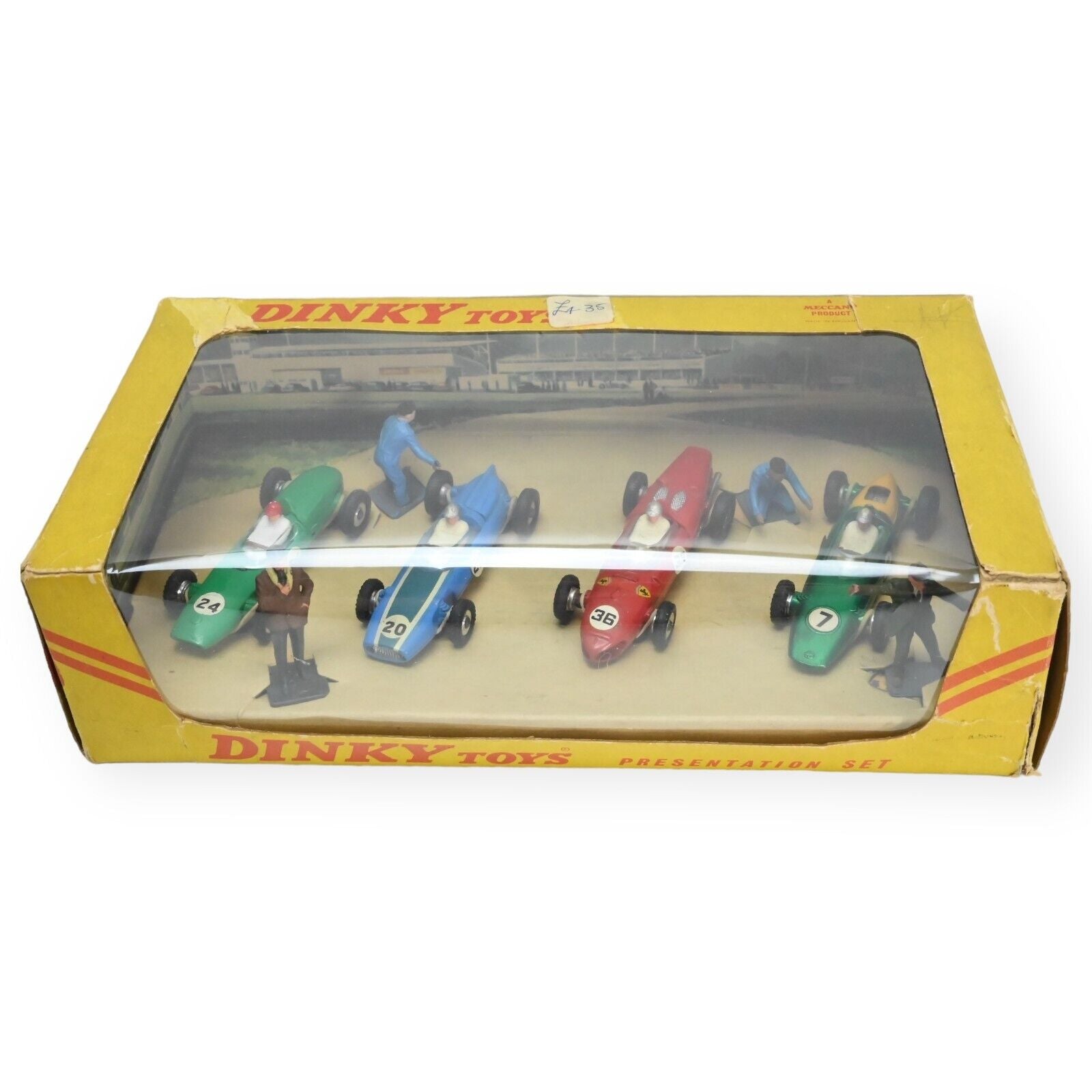 DINKY TOYS 243 BRM P57 F1 Racing Car - Green/Yellow Race No.7 - Boxed EUR 17,11 - FR DINKY TOYS 243 BRM P57 F1 Racing Car - Green/Yellow Race No.7 - Boxed EUR 17,11 - FR