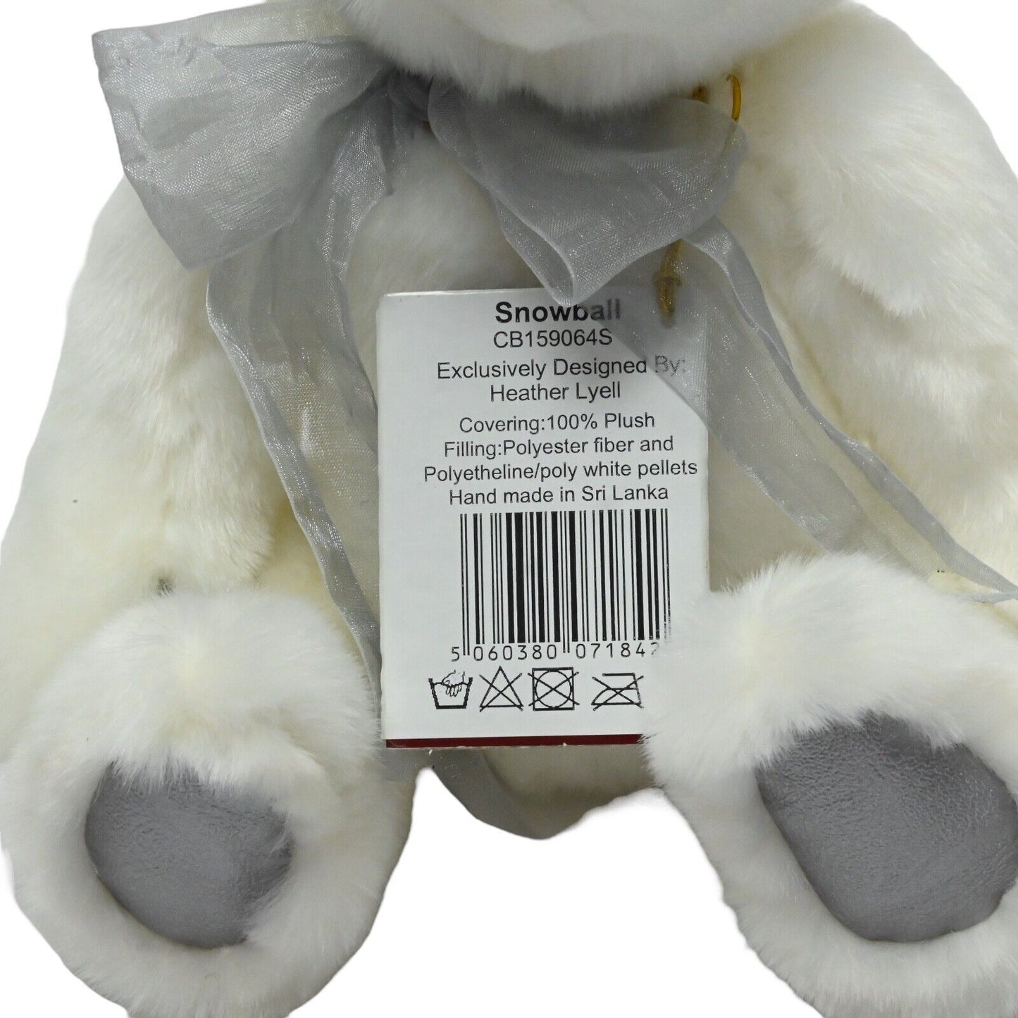 Charlie Bears Snowball Teddy Bear - CB159064S