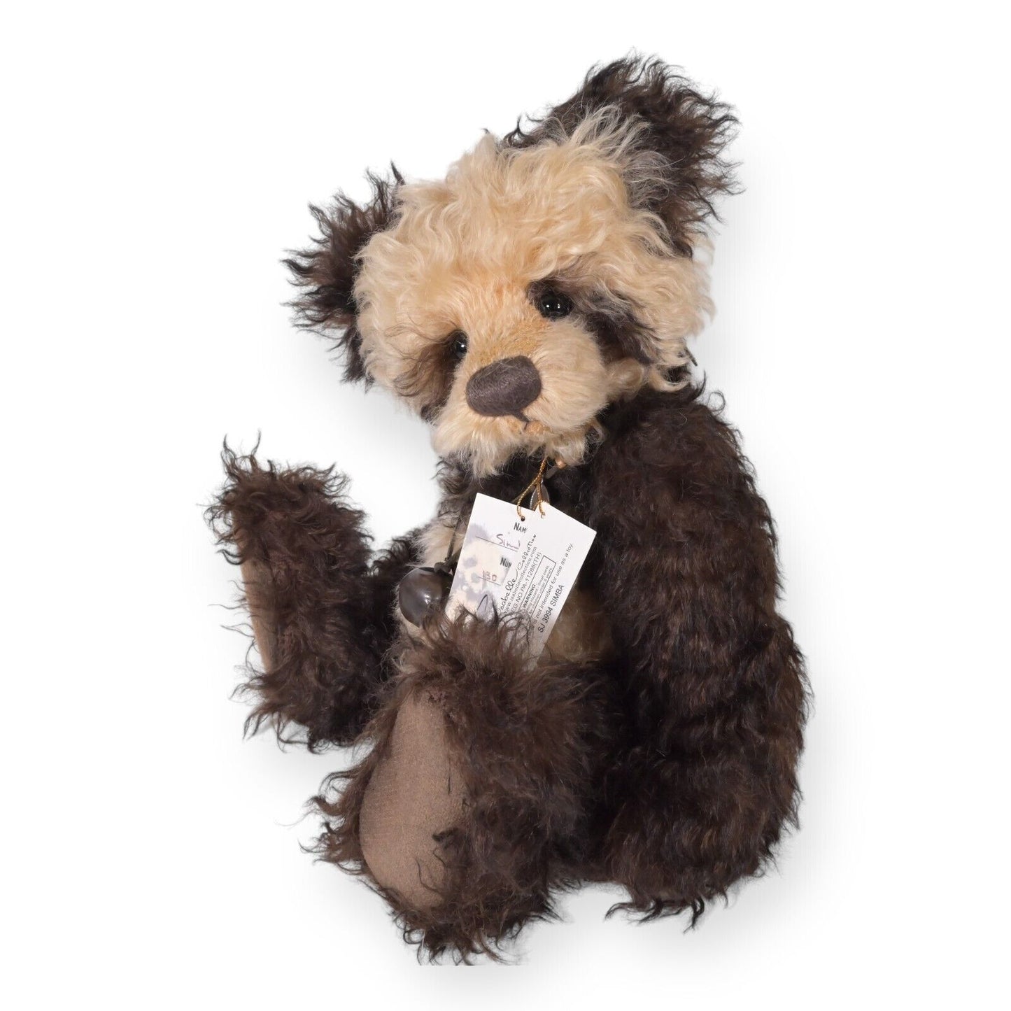 Charlie Bears Isabelle Collection Simba Panda Bear - SJ 3994 RARE Ltd of 150