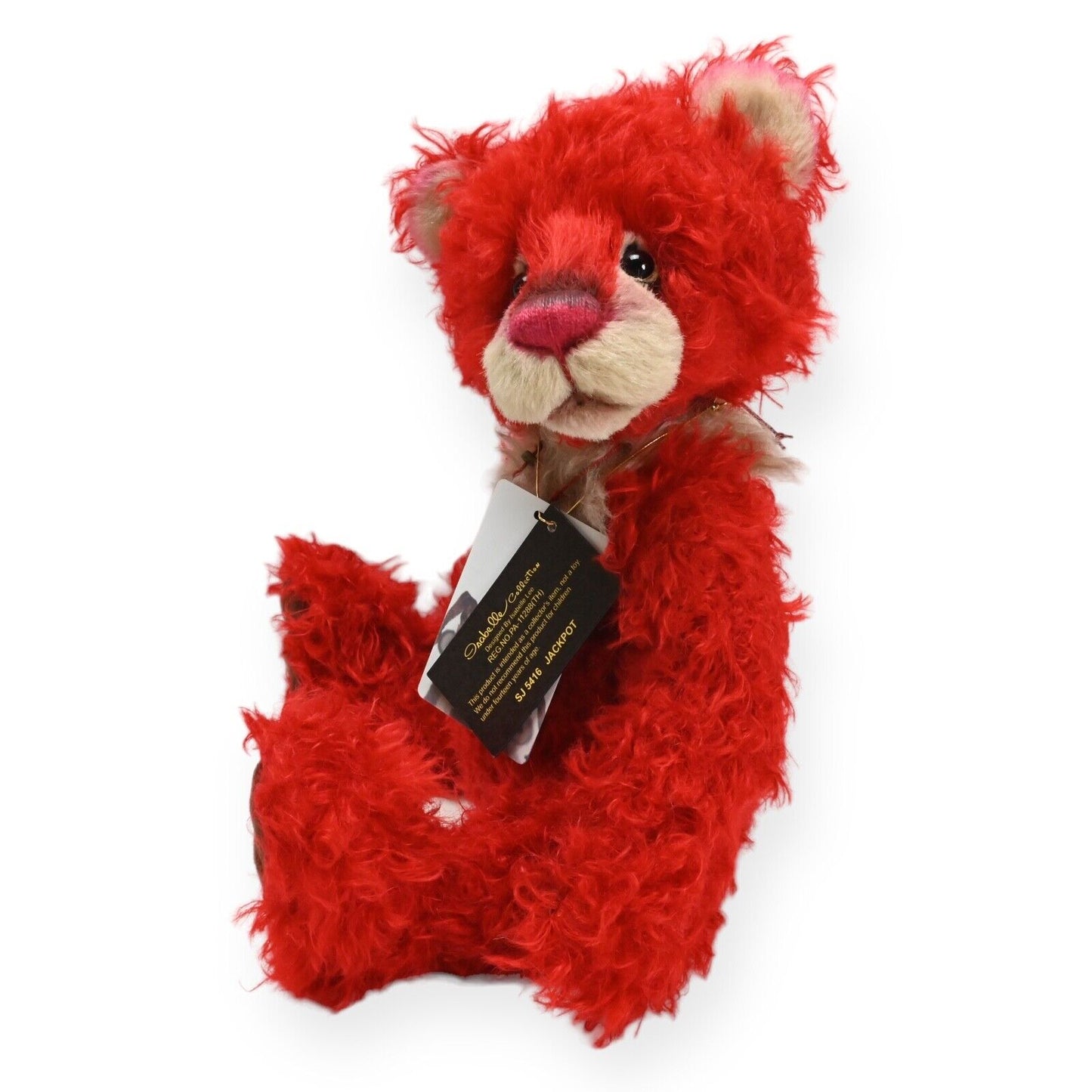Charlie Bears Jackpot Isabelle Collection Teddy Bear - SJ 5416