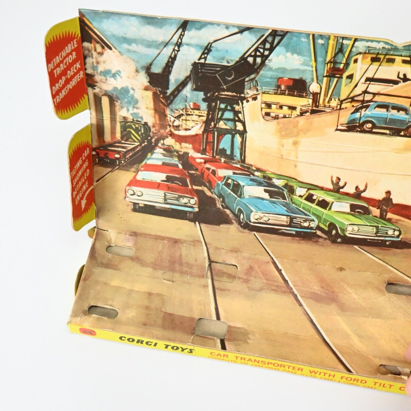 Corgi 1138 Car Transporter With Ford Tilt Cab