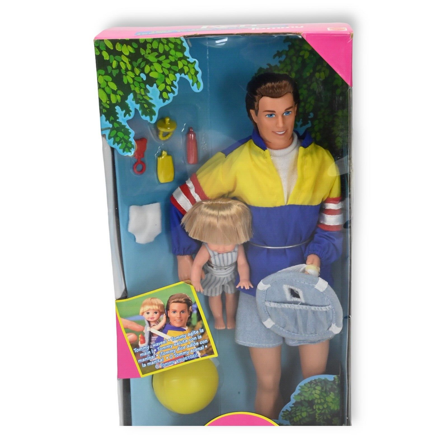 Big Brother Ken & Baby Brother Tommy Friends of Barbie Doll 1996 Mattel #17055