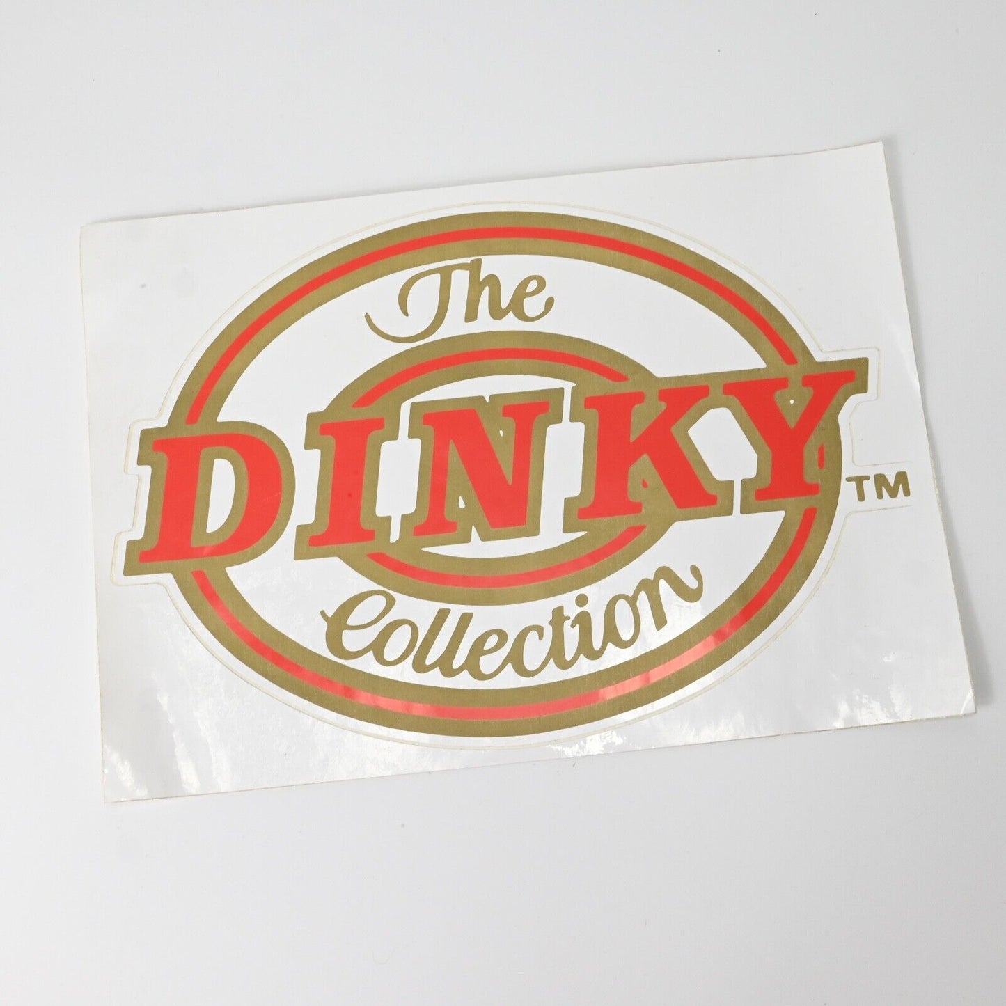 The Dinky Collection Retailers Selbstklebendes Ladenschild