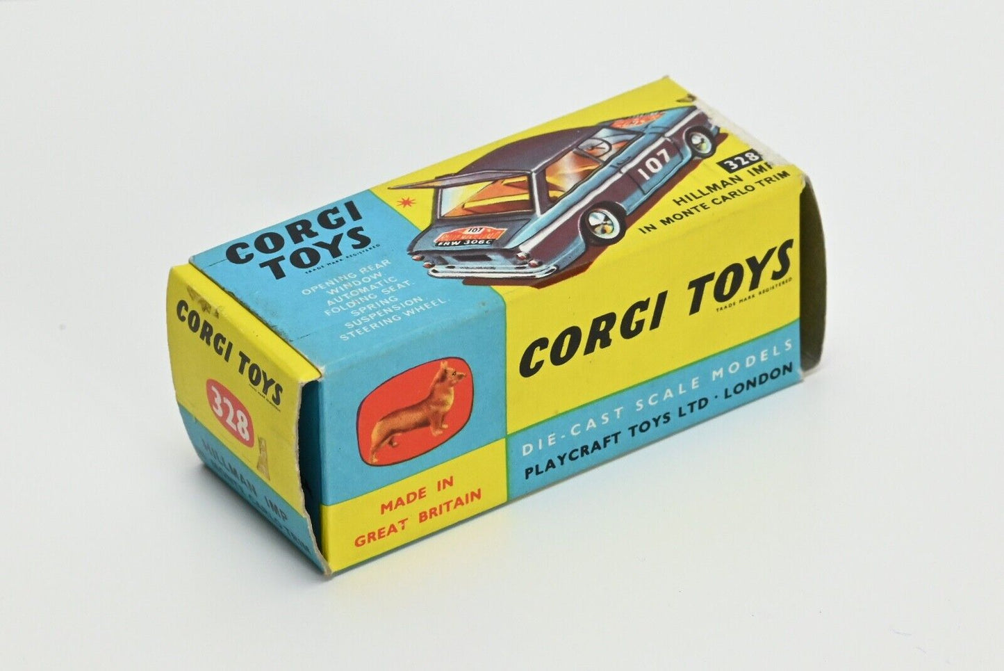 Corgi Toys 328 Hillman Rallye Monte-Carlo